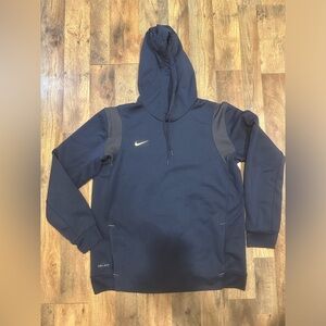 Nike Dri-Fit, Large, Hoodie. Navy/Tan - Men’s